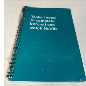 New WTF Notebook Tasks to Do Before Netflix